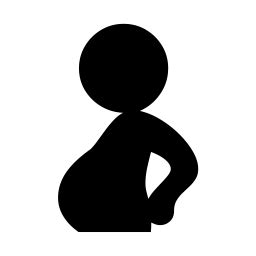 Pregnant Man Dark Skin Tone Emoji