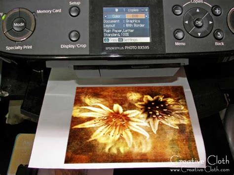 A Quick Start Guide To Printing Photos And Images Onto Fabric Using An