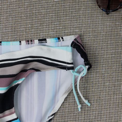 Womens Halter Bikini Set Boho Aztec Pattern Swimwear Bohemian Swimsuit For Summer On Luulla