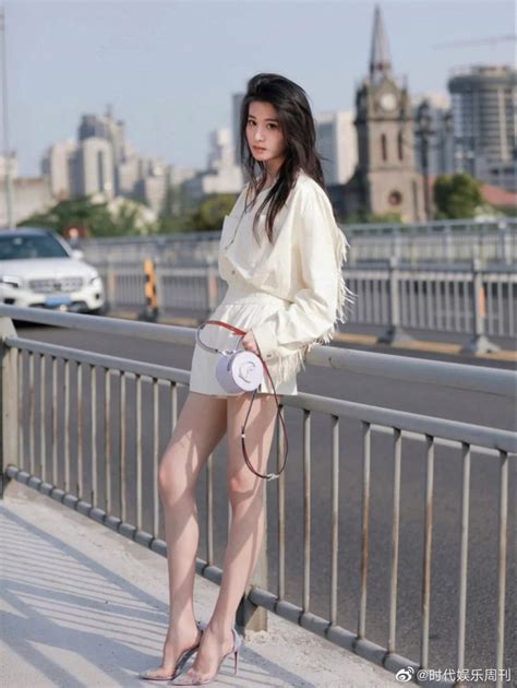 Chinese Actress Asian Beauty Wang White Dress Actresses Fitness