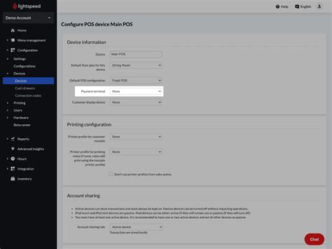 Setting Up The Smart Terminal With Lightspeed Payments Lightspeed