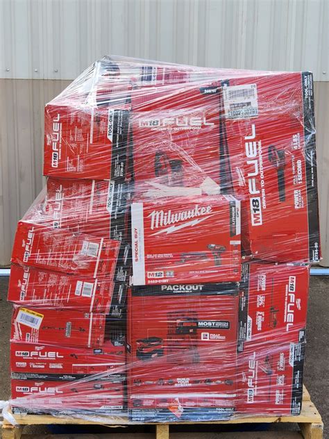 MILWAUKEE TOOL PALLET - Untested Customer Returns - Texas Tool Pallets