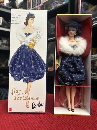 NRFB BARBIE DOLL COLLECTOR S LIMITED EDITION REPRODUCTION GAY PARISIENNE EBay