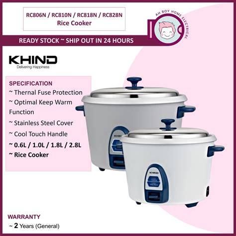 Khind Rice Cooker L L L L Rc N Rc N Rc N