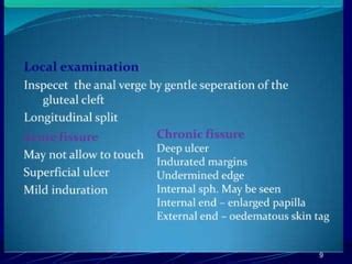 Anal Fissure Non Surgical Tt The Lect Ppt