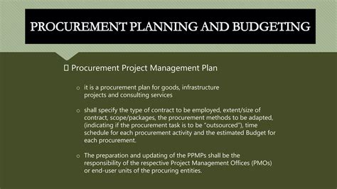 Government Procurement Act Ra 9184 Ppt
