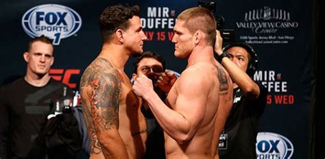 Ufc Fight Night Results Mir Vs Duffee Play By Play Updates