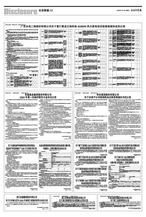 2024年01月12日 第55版：信息披露 上海证券报