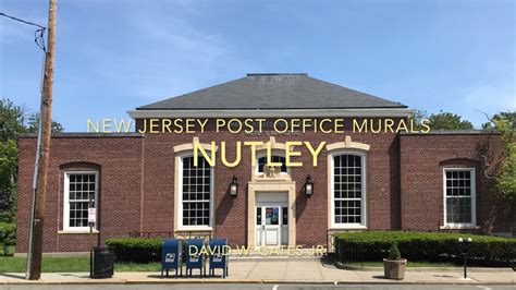 Nutley New Jersey Post Office Building And Mural Youtube