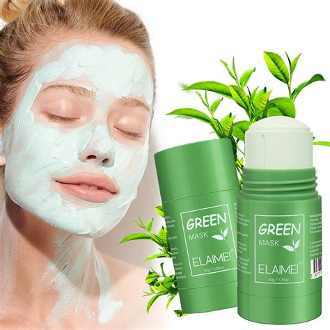 Green Tea Mask Stick, Green Tea Cleansing Mask Stick, Green Tea ...