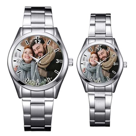 A3313 Cusrom Logo Watch Photo Print Watches Watch Face Printing Wristwatch Customized Unique Diy