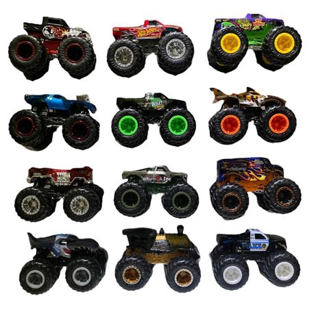 Carrinho Monster Trucks Hot Wheels Original Matell Escolha O Seu