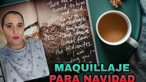 Maquillaje Para Navidad Con Rosa Nude Youtube