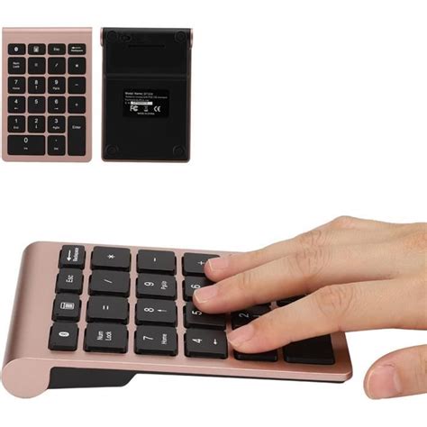 Mini Clavier Num Rique Sans Fil Clavier Ergonomique Touches Pour