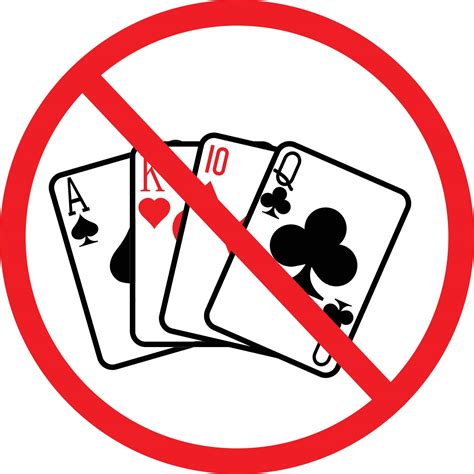 icono de prohibición de apuestas icono de juego prohibido los juegos