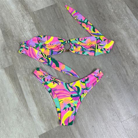 Kulani Kinis Zango Tango Bikini Swimsuit Cheeky V Gem