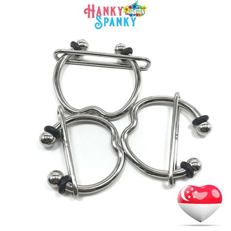 Desire S Halo Stainless Steel Penis Cock Ring Stay Hard Sex Toy For Men Shopee