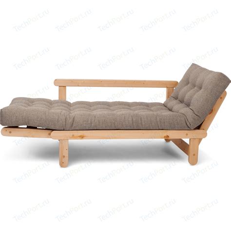 Купить кушетку Anderson Сламбер сосна-серая клетка рогожка недорого в ...