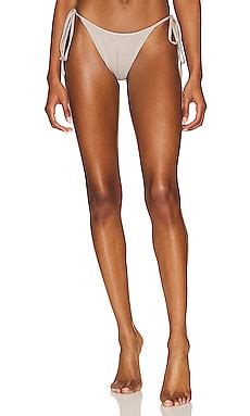 Frankies Bikinis Tia Ribbed Bikini Top In Violet Revolve