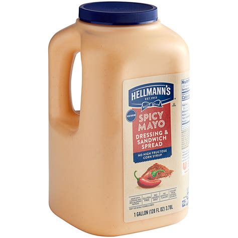 Hellmann S Spicy Mayonnaise Gallon