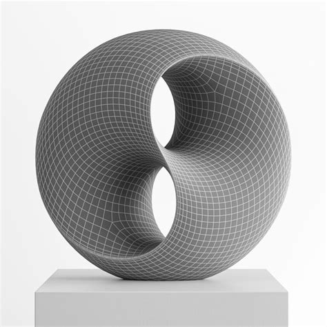 Mobius Strip Abstract Sculpture 355169 3d Model Download 3d Model