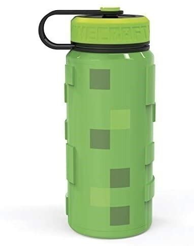 Zak Designs Minecraft Botella De Agua Aislada Al Vacío Fr2hm Cuotas