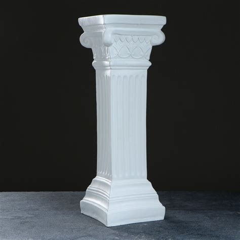 Колонна "Античная малая" 18*18*56 см белая купить на OZON по низкой ...