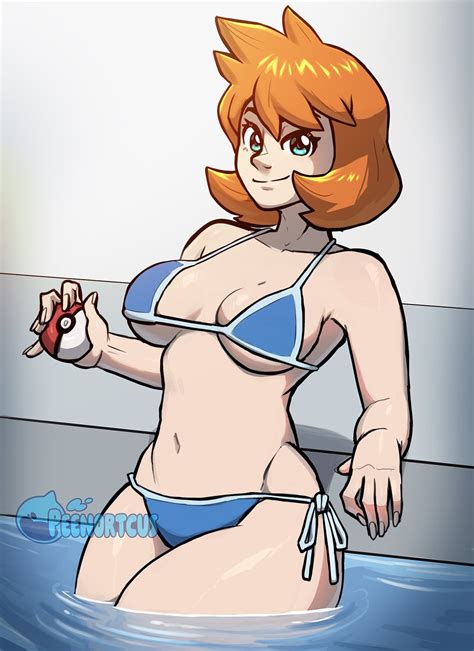 Misty Pokemon Nintendo Pokemon Pokemon Gsc Pokemon Hgss Highres Girl Bikini Blue