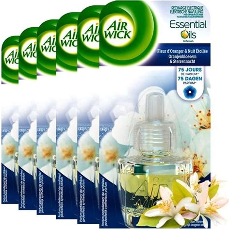 Air Wick Desodorisant Recharge Pour Diffuseur Electrique Fleur D