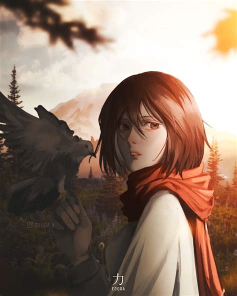 Mikasa | Phim hoạt hình, Hoạt hình, Nghệ thuật