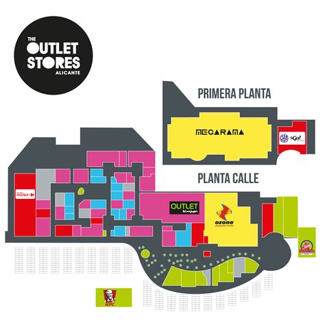 Plano The Outlet Stores Alicante Es Centro Comercial The Outlet