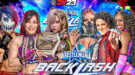 WWE 2K23 Sasha Banks Naomi And Bayley Vs The Kabuki Warriors And Iyo