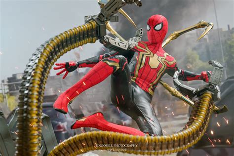 Jual Hot Toys Mms Spider Man No Way Home Spider Man Integrated Suit Deluxe Version