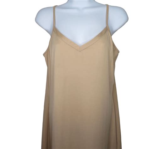 Vintage S Vassarette Nude Slip Nightgown Dress Slip Gem