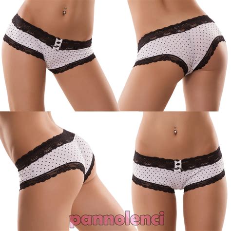 Womens Briefs Panties Polka Dot Lace Sexy Lingerie Panties Flakes New F Ebay