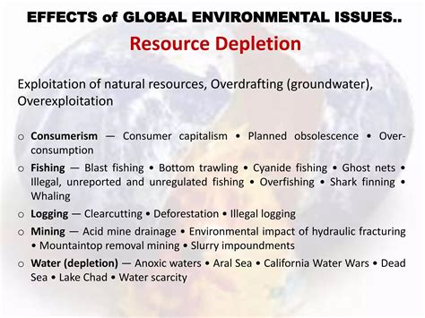 Global environmental issues | PPTX