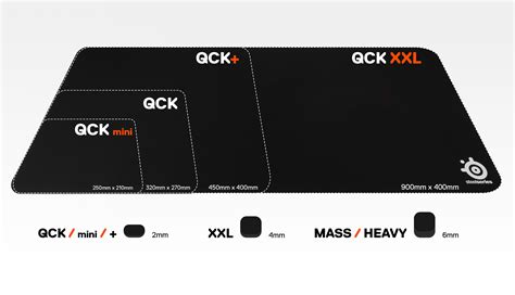 SteelSeries QcK, Gaming Mouse Pad, 320mm x 270mm, Cloth, Rubber Base
