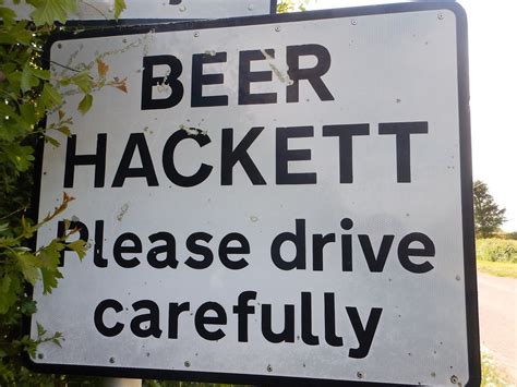 Beer Hackett Sign Douglas Law Flickr