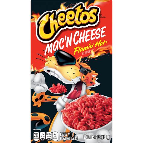 Buy Cheetos Macn Cheese Flamin Hot Flavor Oz Box Online At Desertcartsri Lanka