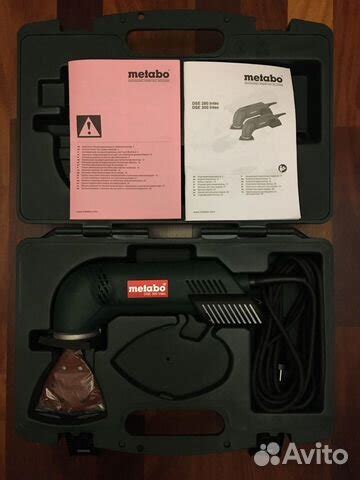 Дельта шлифовальная машина Metabo DSE 300 Intec купить в Туле | Товары ...