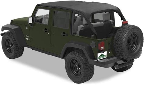 Amazon JeCar For TJ Soft Top Bikini Top Sunshade For 1997 2006 Jeep Wrangler TJ Automotive