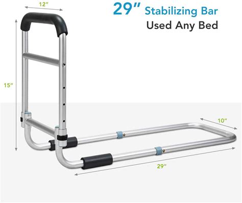 Buy Oasisspace Bed Rail Bedside Fall Prevention Grab Bar Mobility Aid