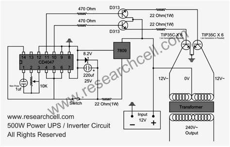 Inverter Circuit Diagram 2000w