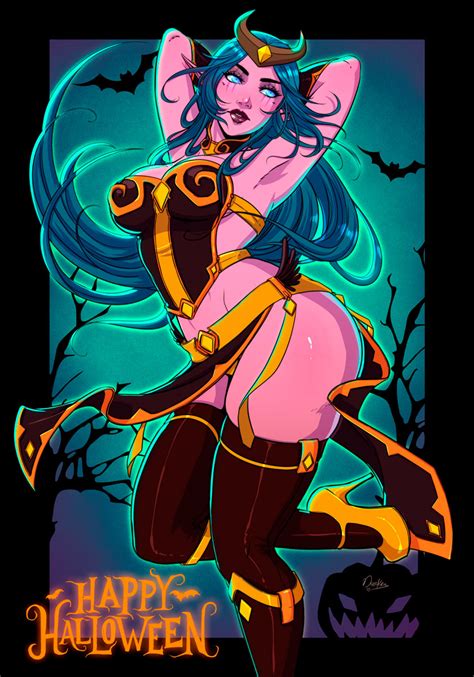 Happy Halloween By Darkra Hentai Foundry