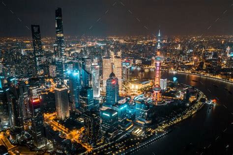 Shanghai City at Night