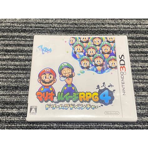 任天堂 3ds ソフト マリオ＆ルイージ Rpg4 ドリームアドベンチャー ケース付き Amg7862 マイホット 通販