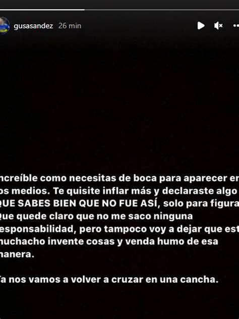 La Furia De Sandez Contra Cóccaro Autor Del Gol Del Triunfo De Huracán