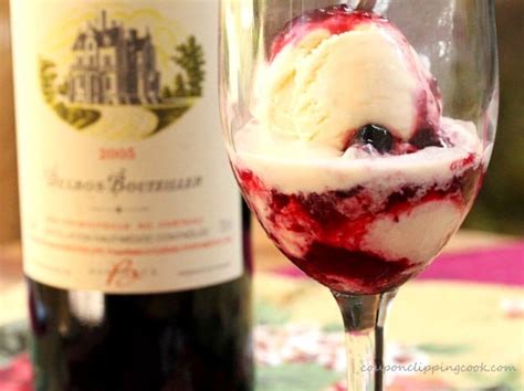 Berry Wine Ice Cream Sauce Coupon Clipping Cook®