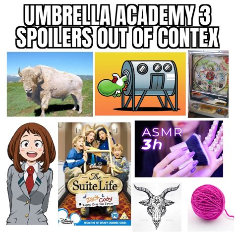 Umbrella Academy Season 3 「Spoilers out of Context」 : r/UmbrellaAcademy