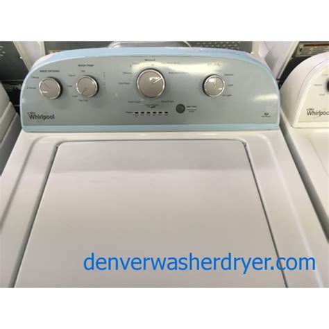 Great Whirlpool Washer He Agitator Auto Load Sensing Capacity 35